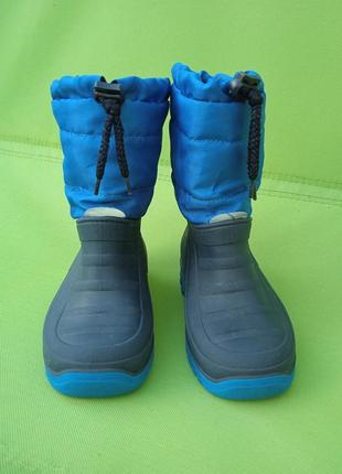 Детские зимние сапожки дутики
