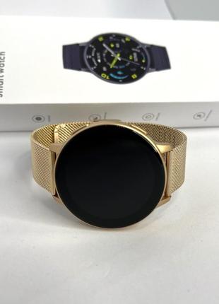 Жіночий спортивний смарт годинник smart watch misirun, золотий