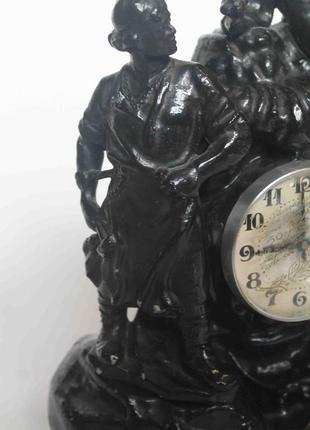 Камінний годинник хазяйка мідної гори (3191)5 фото