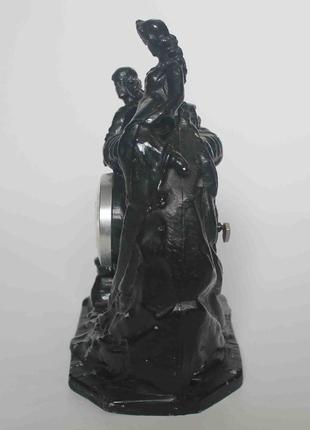 Камінний годинник хазяйка мідної гори (3191)6 фото