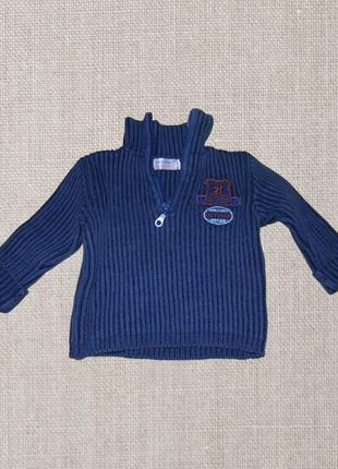 Свитер детский под горлышко "early days" 6-12 мес.