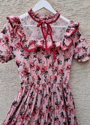 Винтажное платье shein разм s-m