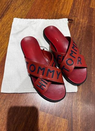 Tommy hilfiger 🔥🔥шлепки женские
