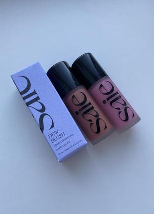 Рідкі рум’яна saie dew blush blendable liquid cheek flush