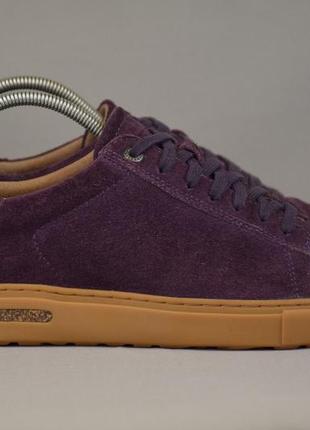 Birkenstock bend low фиолетовые замшевые комфортные женские кроссовки. португалия. оригинал. 37 р./24 см.