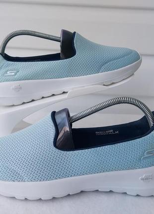 Прогулочные слипоны мокасины skechers go walk 7 joytm