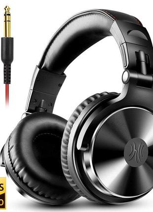 Игровые наушники oneodio pro 10 black проводные музыкальные наушники