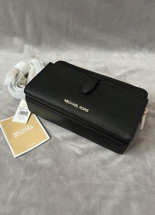 Сумка michael kors jet set medium smartphone double-zip нова, в наявності, оригінал usa