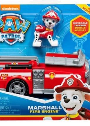 Пожарная машинка paw patrol