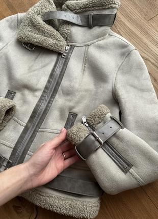 Женская дубленка armani exchange