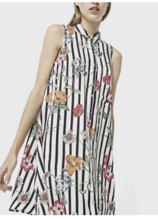 Чудова пляжна літня сукня сорочка у квіти 🥀 4