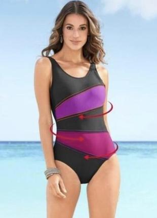 Купальник слитный с утяжкой живота eur 42(16) чашка в bpc selection