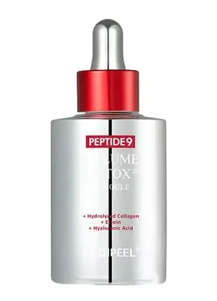 Омолоджувальна сироватка з пептидами medi-peel peptide 9 volume bio tox ampoule, 100ml