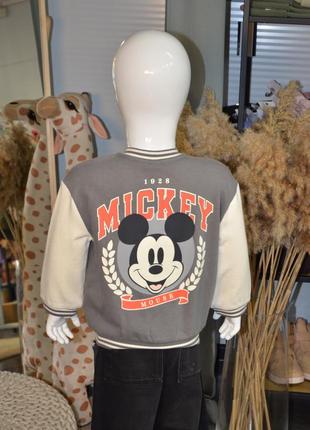 Бомбер mickey mouse h&m