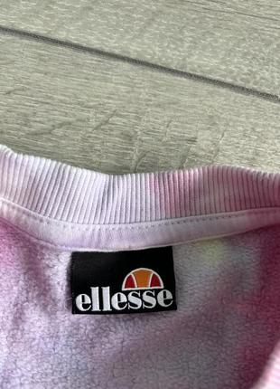 Світшот ellesse tie dye casual s с кежуал кофта батнік светр оригінал4 фото