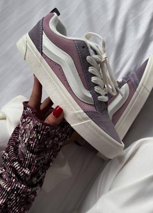 Жіночі кросівки vans knu school  “violet”