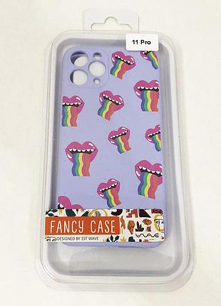 Чохол для apple Xiaomi redmi note 8t веселка. bh-154 колір: фіолетовий