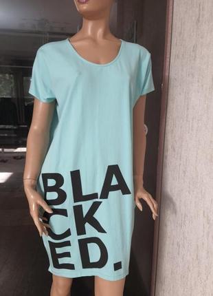 Сукня футболка angie туреччина платье трикотажное оверсайз