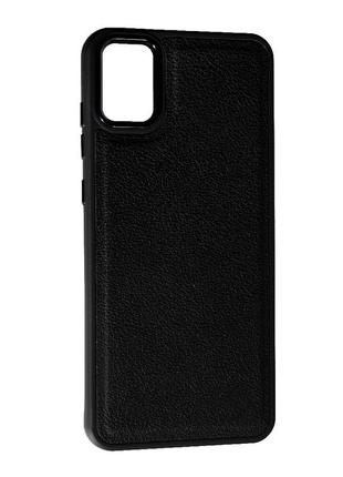 Чохол leather case samsung a05,  black
