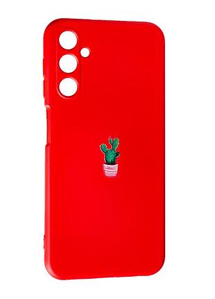 Силікон case art samsung a24,  cactus