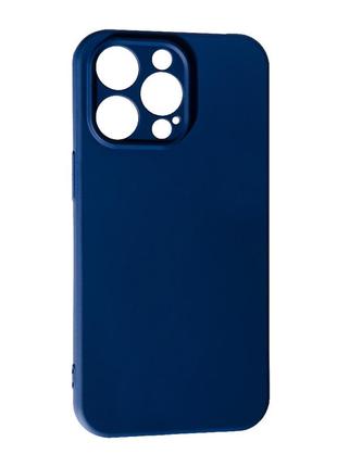 Силікон case smtt apple iphone 14 pro max,  dark blue