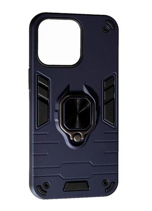 Накладка antishock apple iphone 15 plus, dark blue