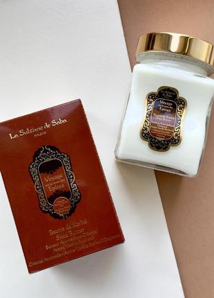 Баттер аюрведический амбра, ваниль, пачули la sultane de saba shea butter oriental ayurvedic amber vanilla patchouli