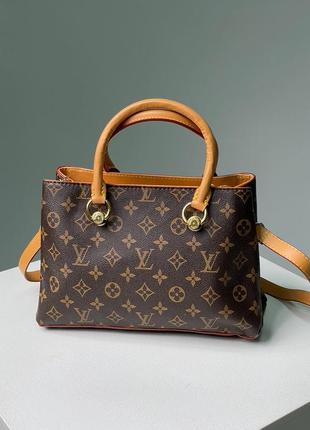 Сумка в стиле louis vuitton marvellous bag br brown/camel5 фото