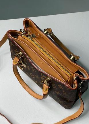 Сумка у стилі louis vuitton marvellous bag br brown/camel6 фото