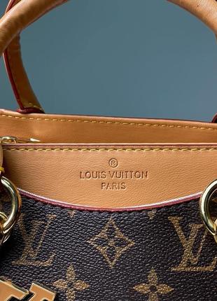 Сумка в стиле louis vuitton marvellous bag br brown/camel7 фото