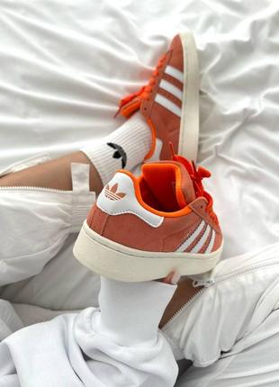 Кроссовки женские в стиле adidas campus “apricot crush” premium3 фото