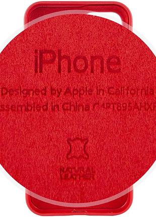 Шкіряний чохол leather case (aa plus) для apple iphone 11 pro max (6.5") 6