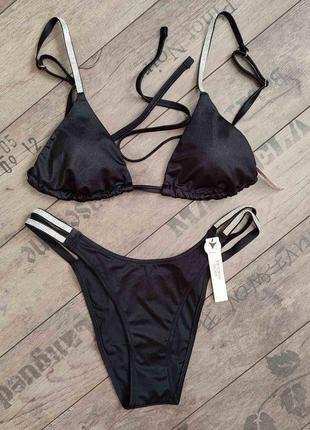 Victoria´s victorias secret виктория сикрет купальник бюст топ бикини трусики shine strap