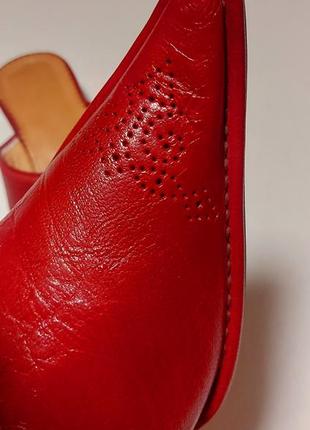 Мюли vrai cuir leather handmade shoes.6 фото