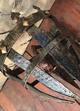 Средневековый бра ручной работы в готическом стиле