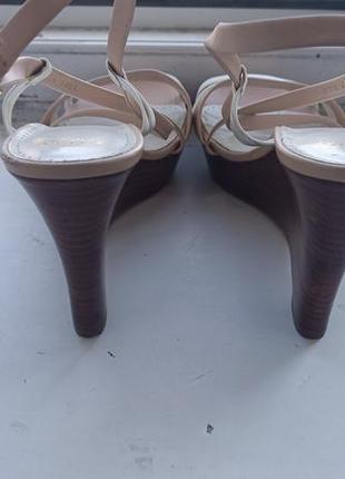 Трендовые кожаные босоножки bally.оригинал.made in italy р 41.26.5 см5 фото