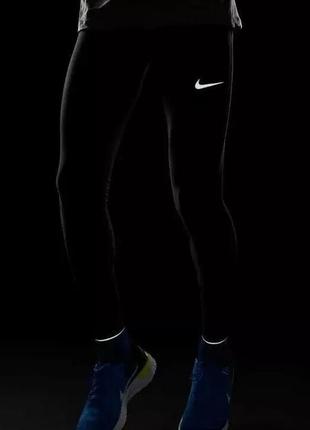 Nike running dri-fit  мужские спортивные/беговые лосины-тайтсы3 фото