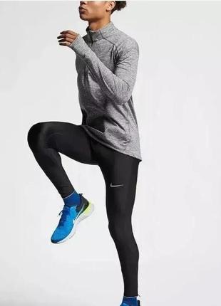 Nike running dri-fit  мужские спортивные/беговые лосины-тайтсы2 фото