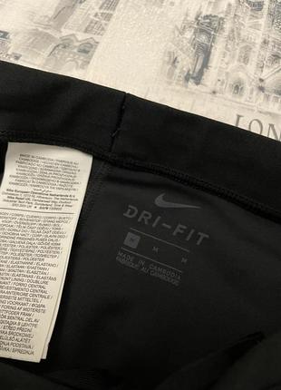 Nike running dri-fit  мужские спортивные/беговые лосины-тайтсы8 фото