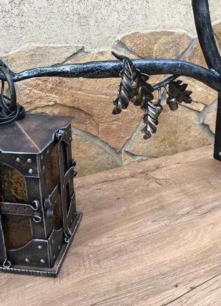 Кованый бра ручной работы в средневековом стиле