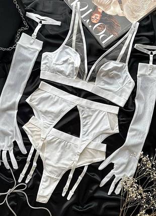 Комплект-четвірка із сіточки та мікрофібри