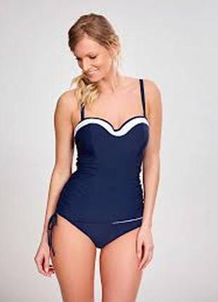 Модулюючий купальник sw1091 panache anya cruise moulded bandeau tankini, 90dd, 90e, танкіні