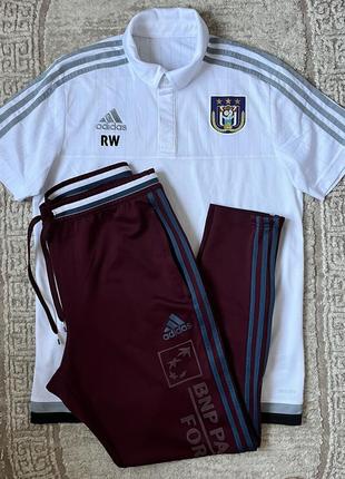 Спортивный костюм штаны поло tour adidas адидас