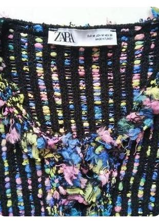 Интересный жакет букле р м zara6 фото