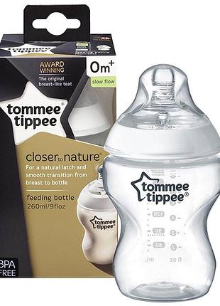 Пляшечка для годування tommee tippee closer to nature 260 мл