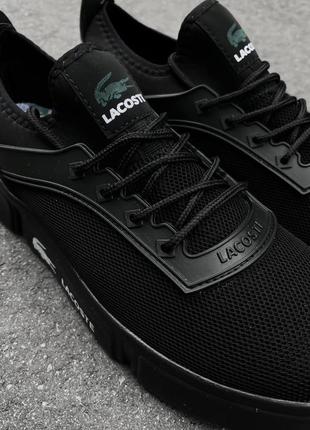 Кеди lacoste black