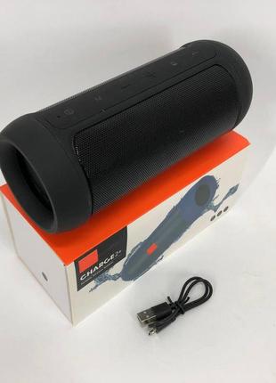Колонка jbl charge2 + j2 (аналог) цвет: черный