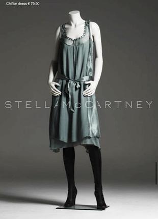Шелковое платье stella mccartney коллаборация h&m