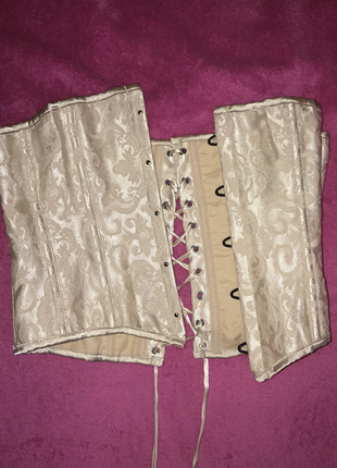 Корсет беж в стиле polly zara утягуючий