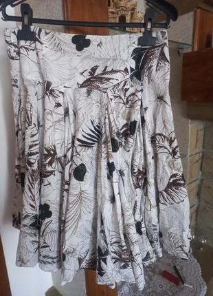 Легкая летняя юбка zara